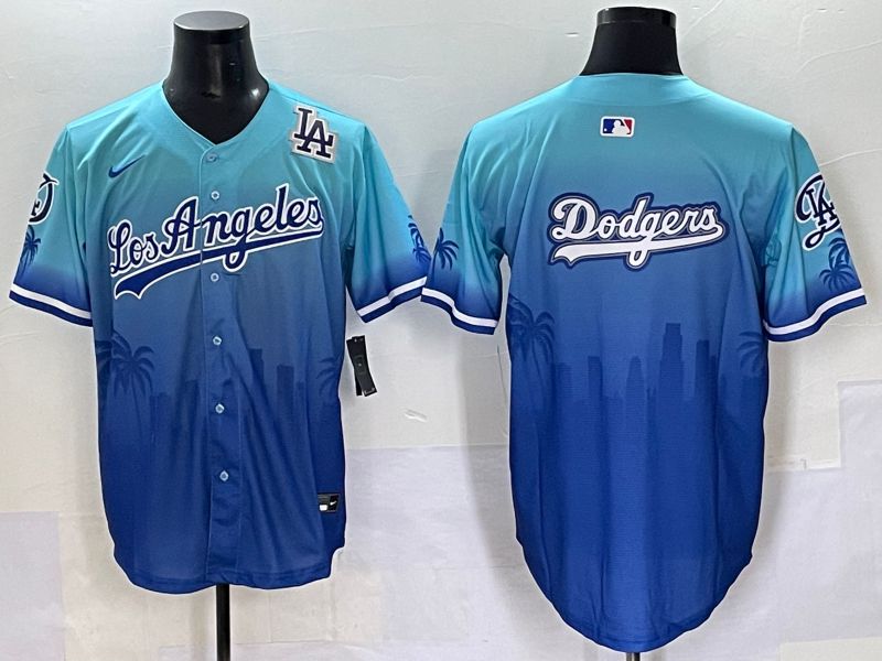 Men 2025 Los Angeles Dodgers Blank Blue Game Nike MLB Jersey style 62614->los angeles dodgers->MLB Jersey